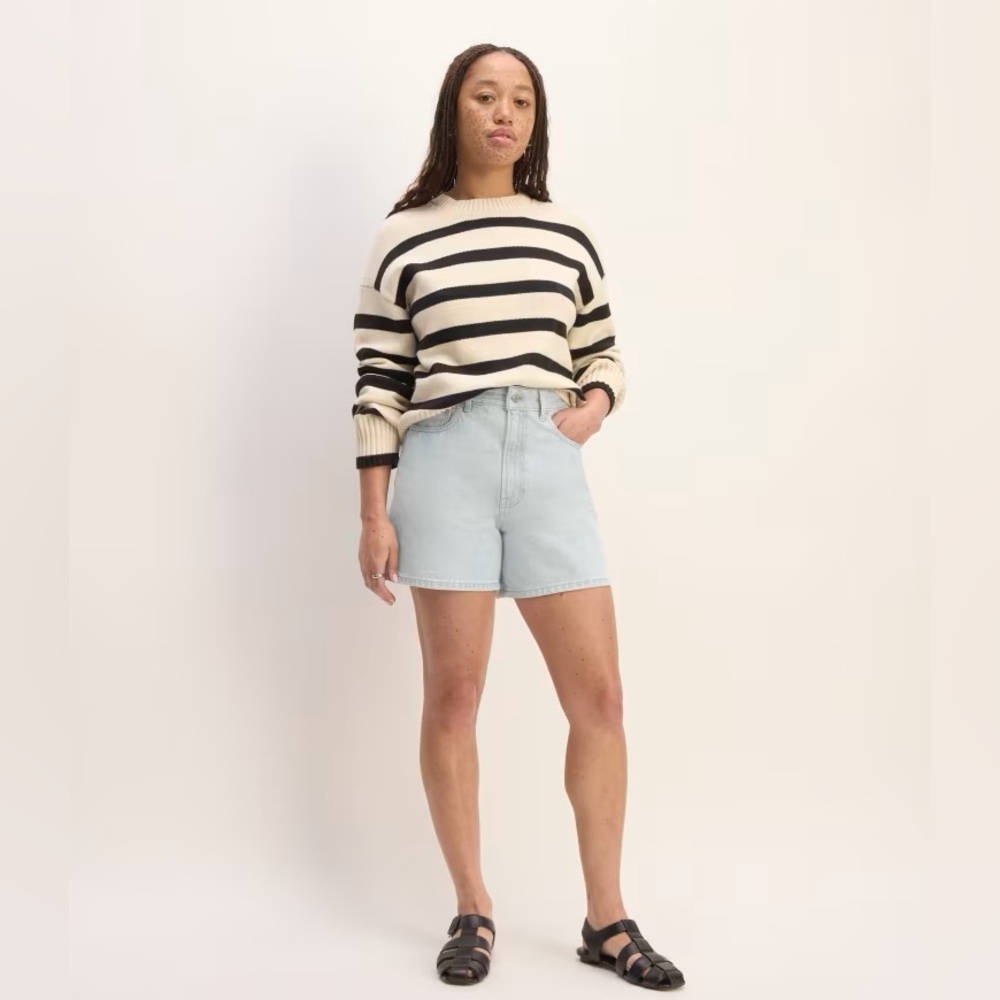 Everlane A-Line Denim Short